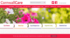 Desktop Screenshot of cornwallcare.com